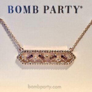 Bomb Party Necklace RBP 5761 "Maze of Sparkle"